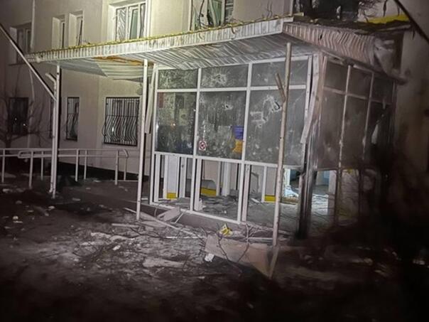 Napad na Kijev, krhotine ruskih dronova pale na kliniku za djecu