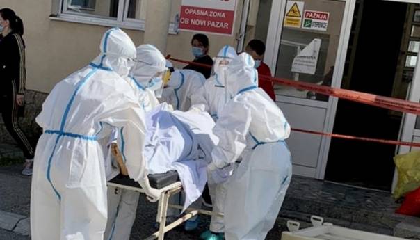 Novi Pazar: Više od stotinu pacijenata sa teškom kliničkom slikom