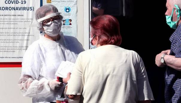 Novi podaci za BiH: 899 testiranih, 189 novozaraženih