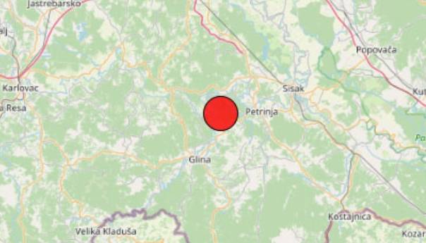 Novi potres kod Petrinje