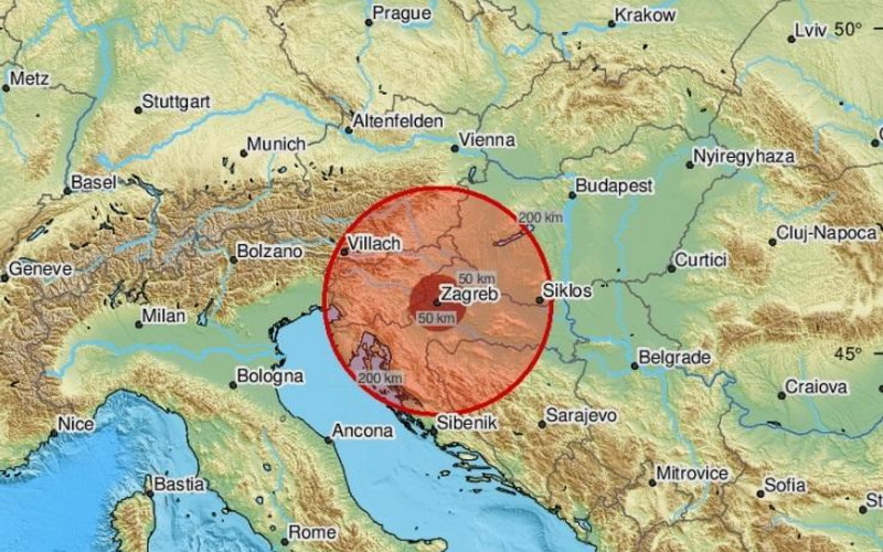 Novi potres na zagrebačkom području
