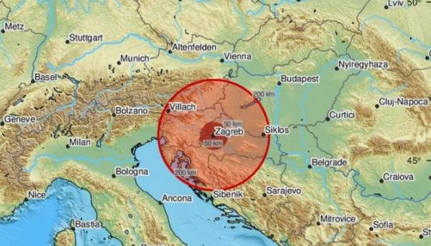 Novi potres na zagrebačkom području
