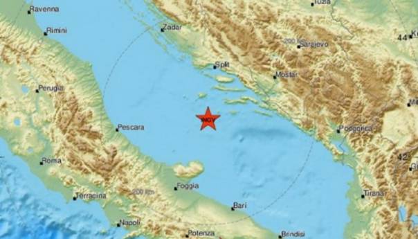 Novi potres u Jadranskom moru magnitude 3,2