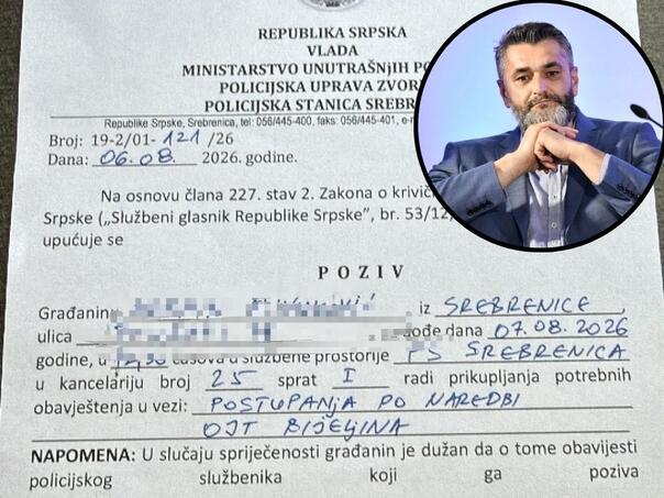 Novi pozivi iz policije, Suljagić: "Ćeraćemo se još"