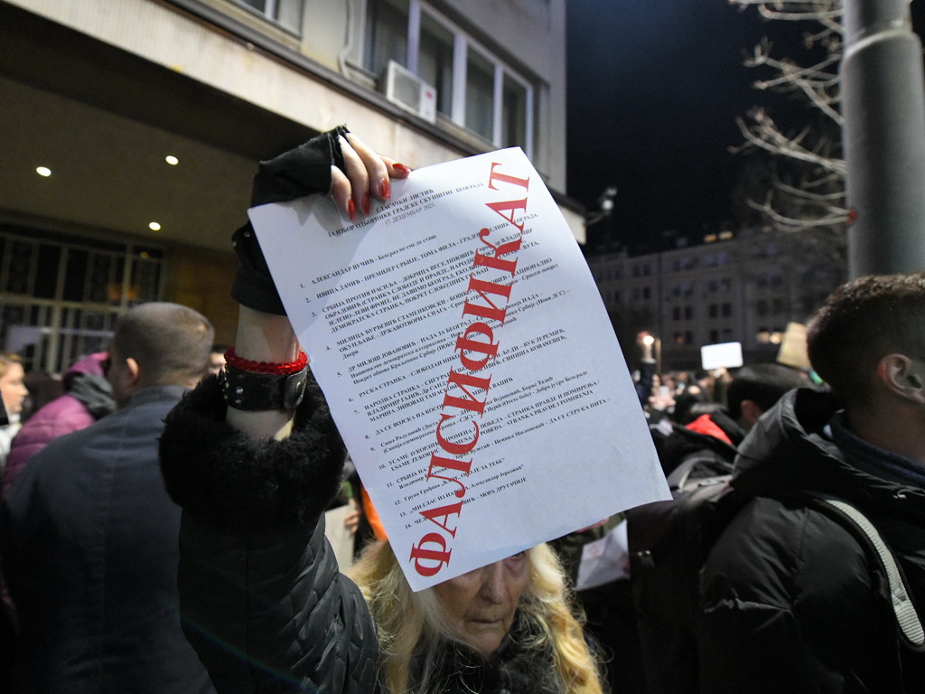 Novi protest u Beogradu: Traži se poništavanje izbora