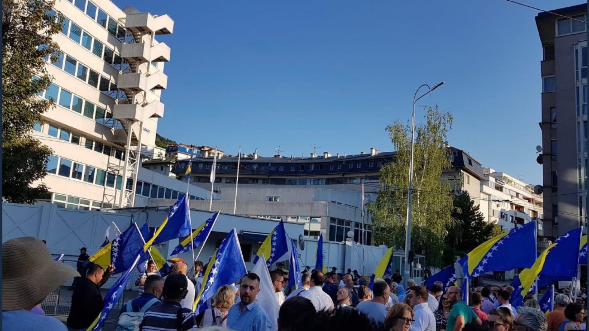 Novi protesti ispred OHR-a: Čemu embargo na demokratiju?