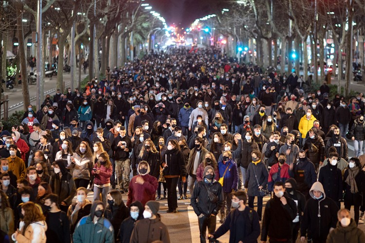 Novi protesti u Španiji zbog hapšenja muzičara