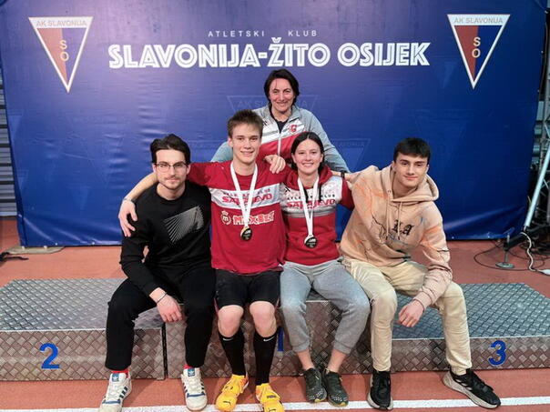 Novi rekordi za sarajevske atletičare Miliciju i Hadžiahmetagić