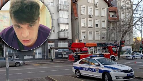 Novi Sad: Blokirana ulica zbog YouTubera koji se zaključao u stanu