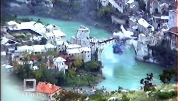 Novi snimak rušenja Starog mosta: Razbijene sve teorije zavjere