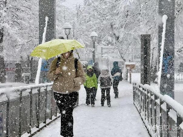 Novi snježni talas, pa žestok mraz: Prognoza do vikenda