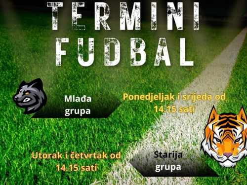 Novi termini besplatne škole fudbala