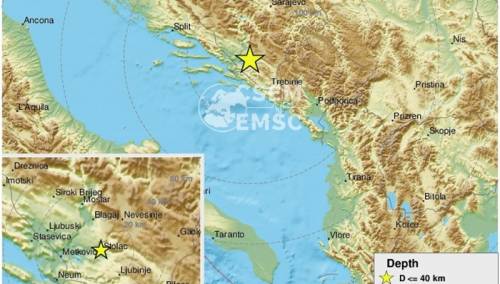 Novi zemljotres jutros u Stocu