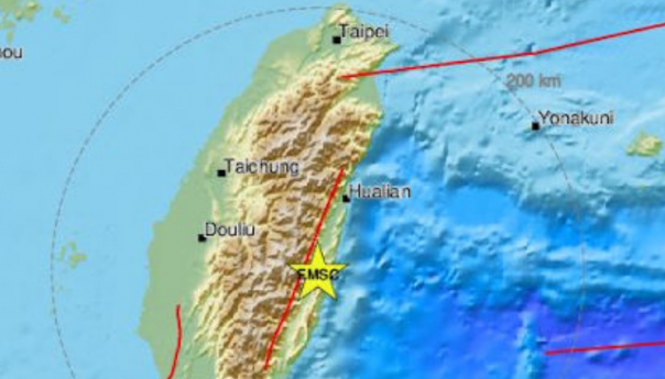 Novi zemljotres na Tajvanu jačine 5,6 stepeni