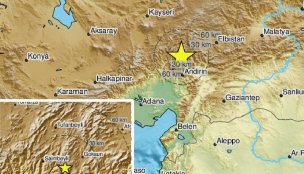 Novi zemljotres potresao jugozapad Turske
