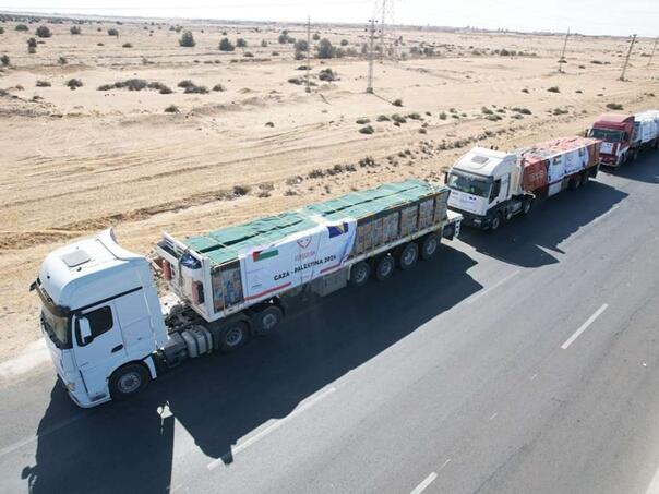 Novih sedam šlepera sa humanitarnom pomoći krenulo ka Gazi