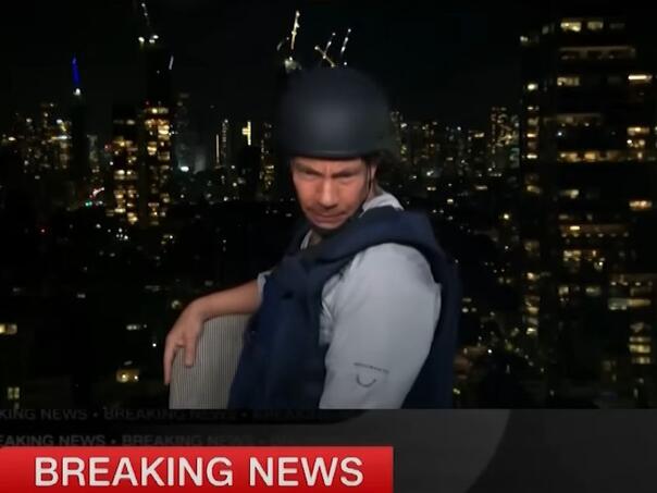 Novinar pobjegao sa krova zgrade nakon napada Irana na Izrael