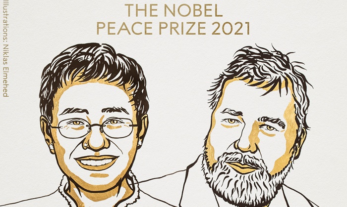 Novinari Maria Ressa i Dmitry Muratov dobitnici Nobelove nagrade za mir
