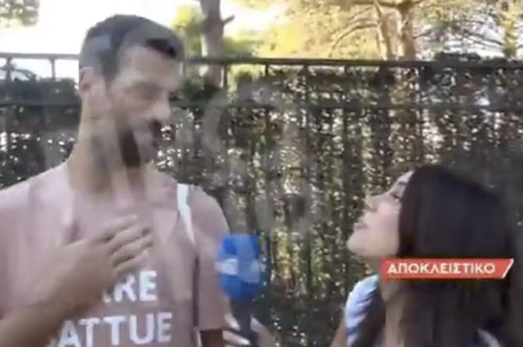 Novinarka jurila Đokovića po ulicama Atine i tražila odgovor na jedno pitanje