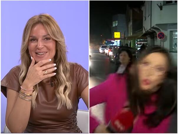 Novinarka RTS-a nasmijala gledaoce reakcijom nakon saplitanja