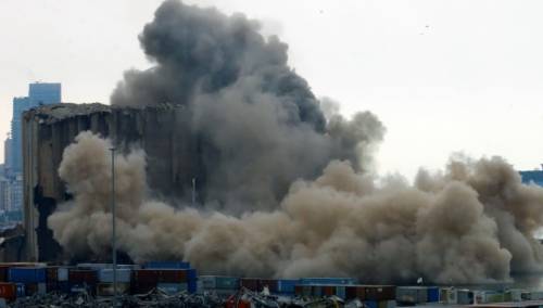 Novo urušavanje silosa u Libanu