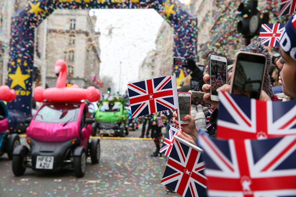 Novogodišnja parada u Londonu: Defile šarenila, pjesme i plesa