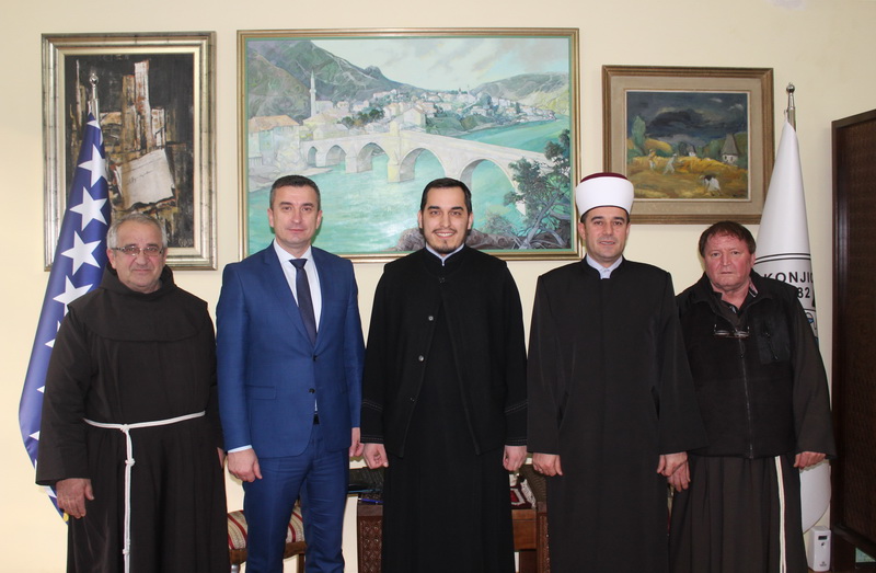 Novogodišnji prijem za načelnike i predstavnike vjerskih zajednica u Konjicu