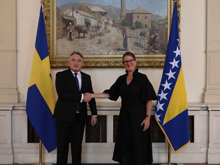 Novoimenovana ambasadorica Švedske u BiH Helena Lagerlof pozdravila kandidatski status za EU