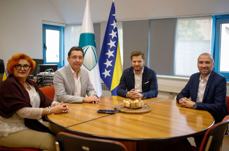 Novoizabrani načelnik Irfan Čengić posjetio Općinu Stari Grad Sarajevo