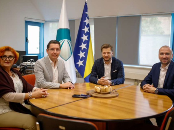 Novoizabrani načelnik Irfan Čengić posjetio Općinu Stari Grad Sarajevo