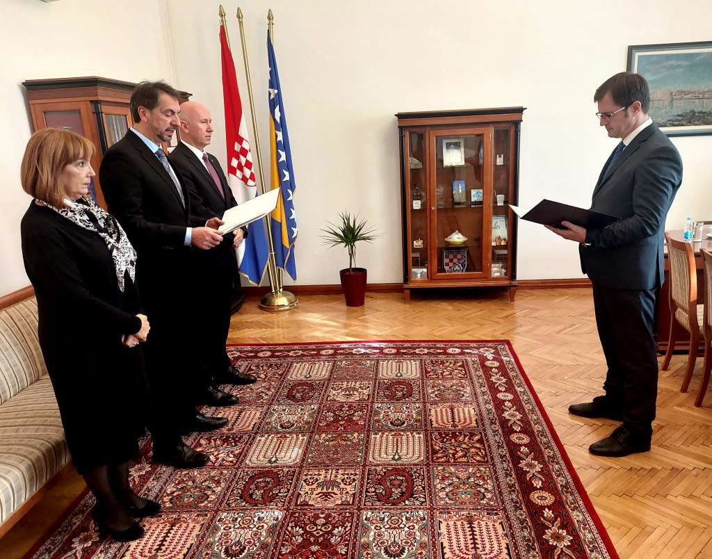 Novoizabrani sudija Ustavnog suda Federacije BiH Alen Taletović položio svečanu zakletvu