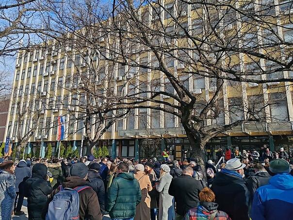 Sudije i tužioci protestovali protiv izmjena pravosudnih zakona