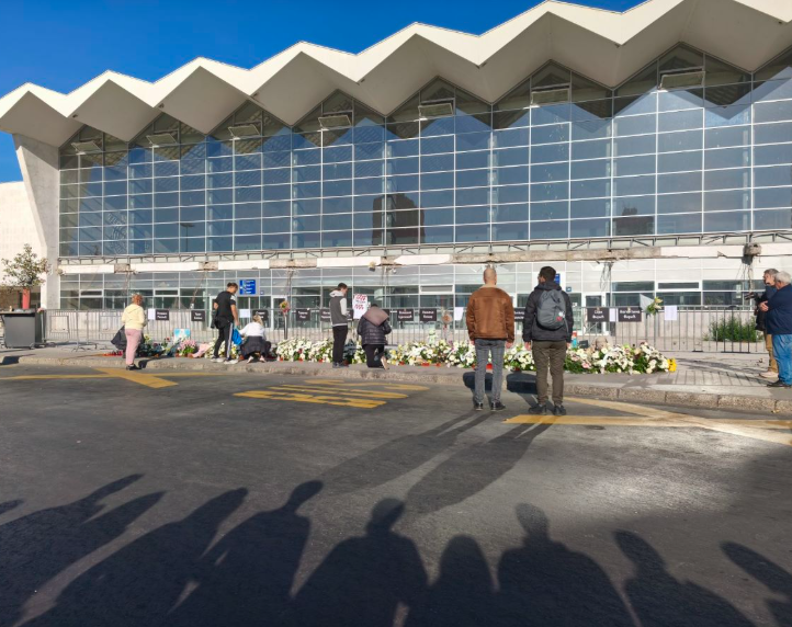 Novosadski studenti u blokadi obilježili 13 mjeseci od pada nadstrešnice