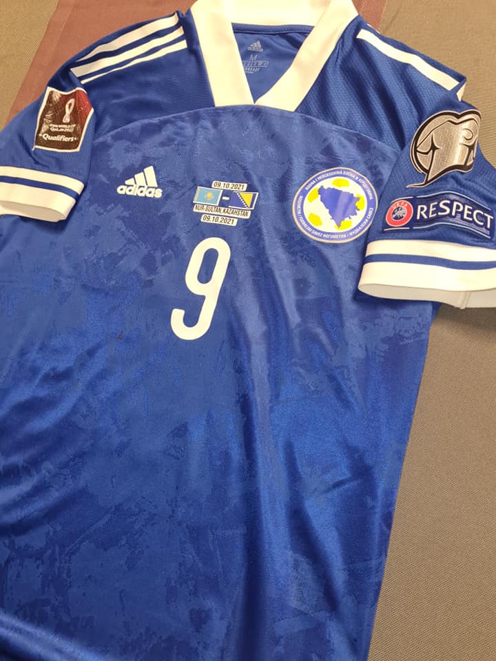 NSBiH stavio dres Prevljaka na aukciju, sav novac ide Narodnoj kuhinji