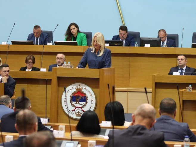 NSRS podržala veto Željke Cvijanović, 66 glasalo za 