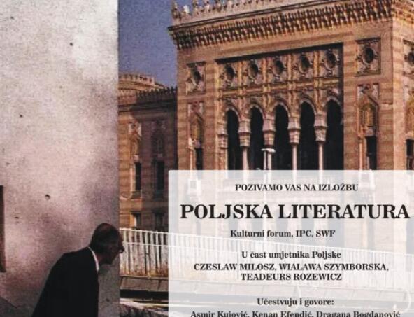 NUBBiH predstavlja izložbu 'Poljska literatura' - neizbrisiv trag u svjetskoj književnosti