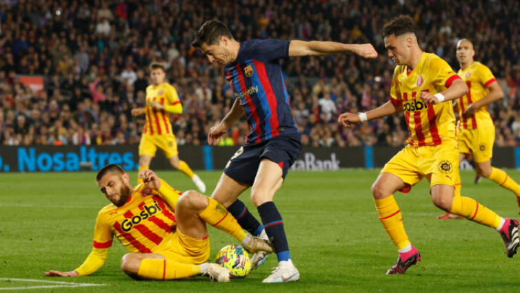 Nula Barce i Girone na Camp Nou