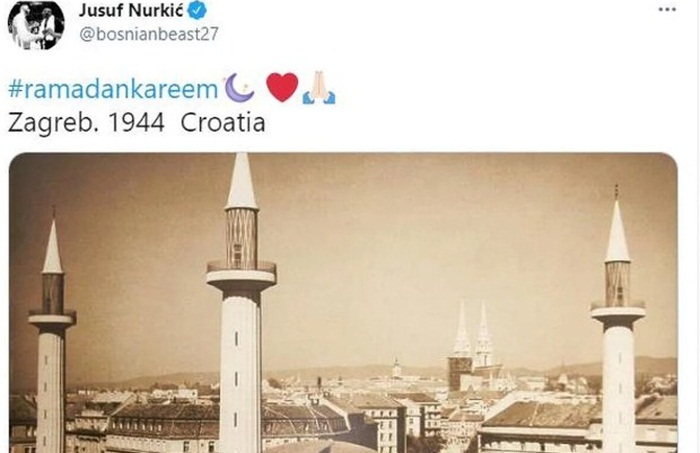 Nurkić objavio fotografiju džamije koja je nosila naziv Ante Pavelić