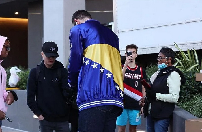 Nurkić oduševio jaknom na Dan državnosti BiH