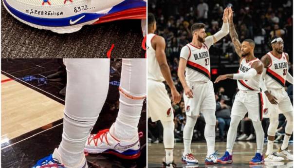 Nurkić protiv Lakersa nastupio u patikama posvećene žrtvama genocida u Srebrenici
