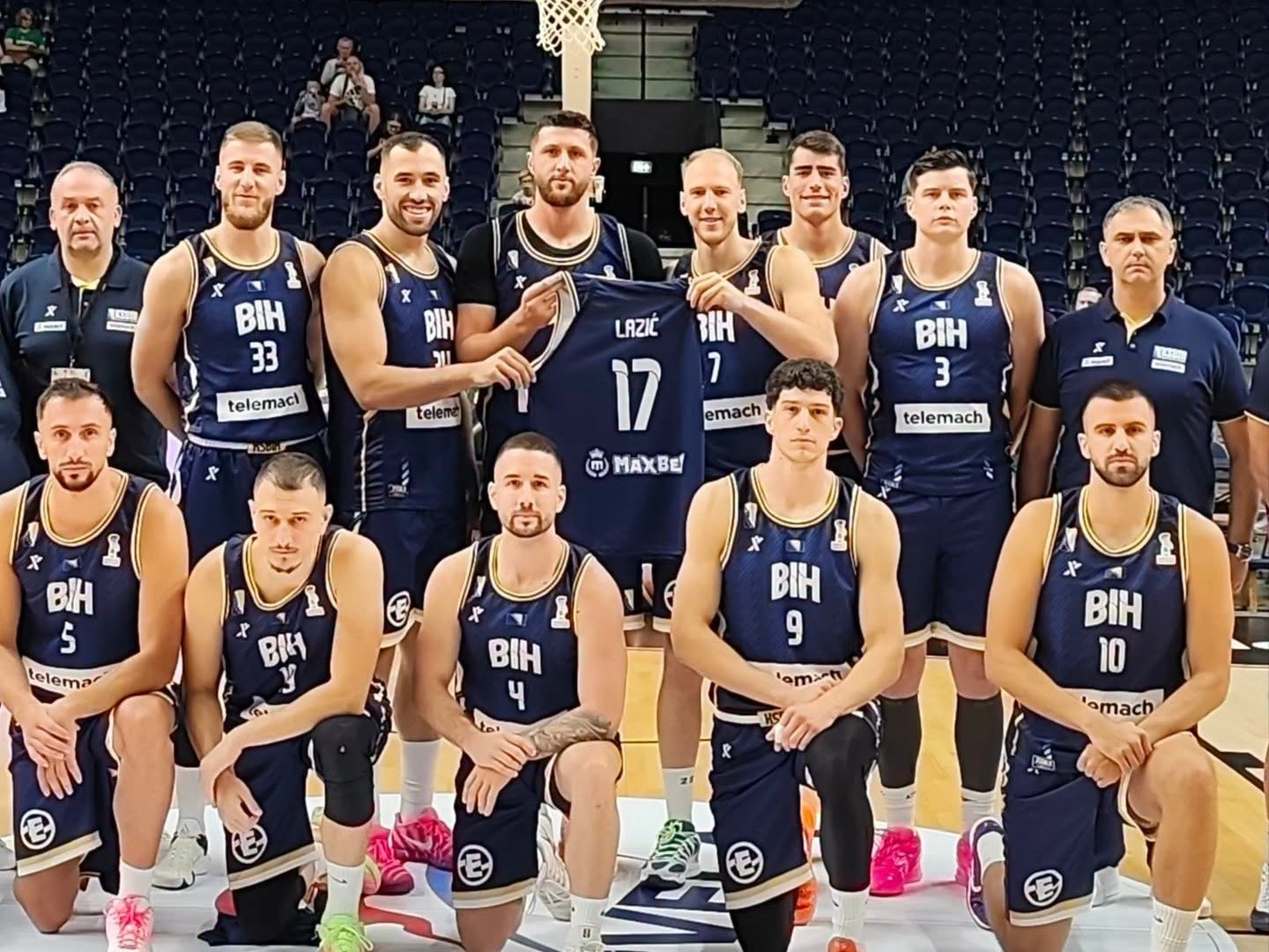 Reprezentativci BiH protiv Litvanije igraju za Lazu i Zoku