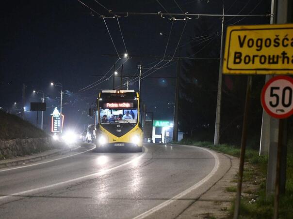 Obavljena prva vožnja: Trolejbus se vratio u Vogošću