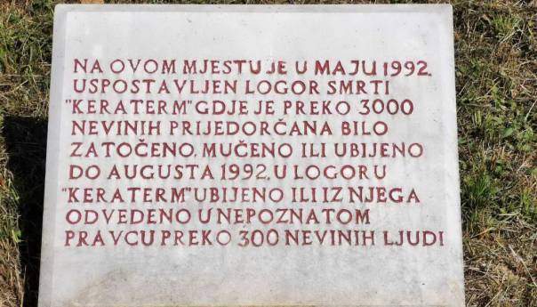 Obilježavanje 30. godišnjice zločina u logoru Keraterm