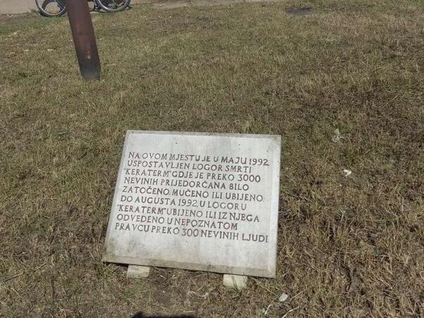 Obilježavanje 33. godišnjice zločina u logoru "Keraterm" kod Prijedora