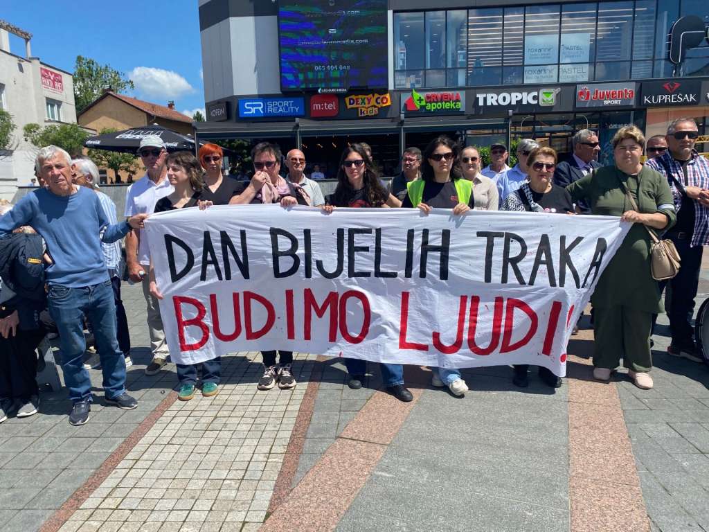 Obilježavanje Dana bijelih traka u Prijedoru 31. maja