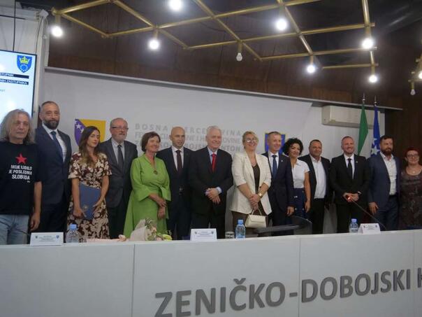Obilježen Dan ZDK: Povelja Kantona Ivi Josipoviću