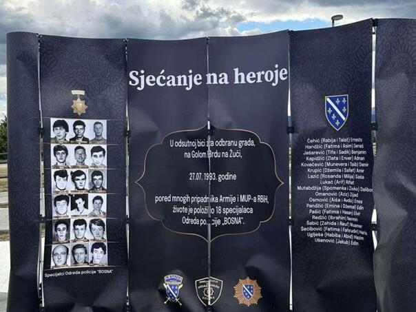 Obilježena 32. godišnjica pogibije heroja Specijalne jedinice MUP-a RBiH odreda Bosna