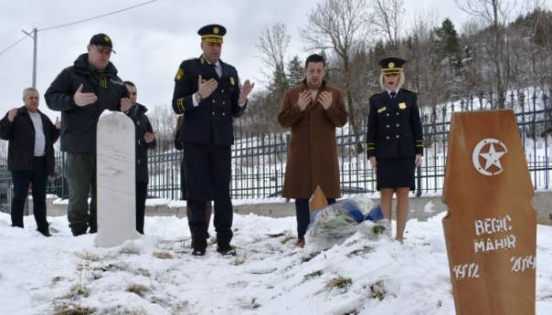 Obilježena godišnjica pogibije Mahira Begića, policijskog službenika FUP-a