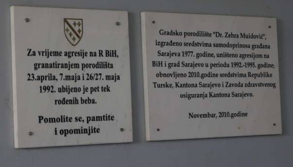 Obilježena godišnjica stradanja pet beba u porodilištu 'Dr. Zehra Muidović'