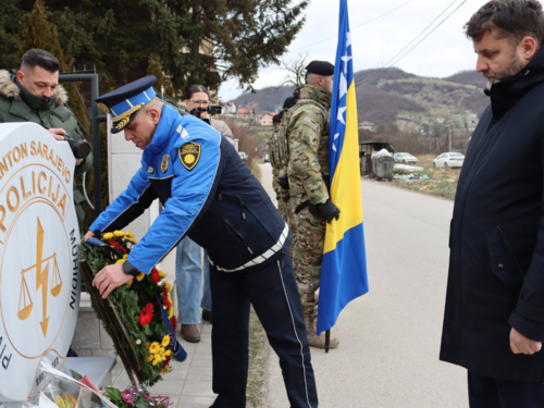Obilježena godišnjica ubistva policajca Muhidina Pivodića